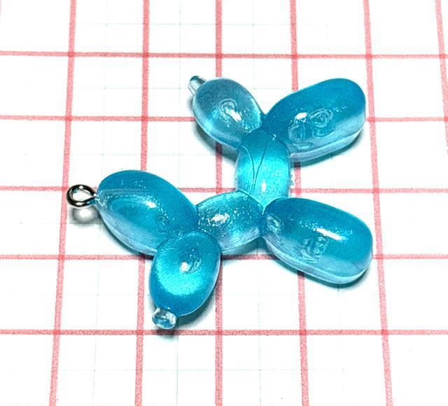 988 水色 ぷくぷくバルーンの犬ちゃん【大きめ】 1個 レジン プラパーツ アクリル樹脂 アクセサリーチャーム パーツ < ペット/手芸/園芸 988 水色 ぷくぷくバルーンの犬ちゃん【大きめ】 1個 レジン プラパーツ アクリル樹脂 アクセサリーチャーム パーツ < ペット/手芸/園芸の