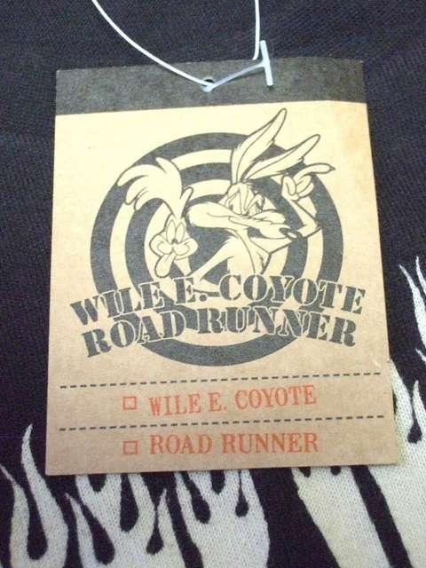 ★Looney Tunes★Wile E. Coyote★ワイリー・コヨーテ★ロックTシャツ★M★ < 男性ファッション  ★Looney Tunes★Wile E. Coyote★ワイリー・コヨーテ★ロックTシャツ★M★ < 男性ファッションの
