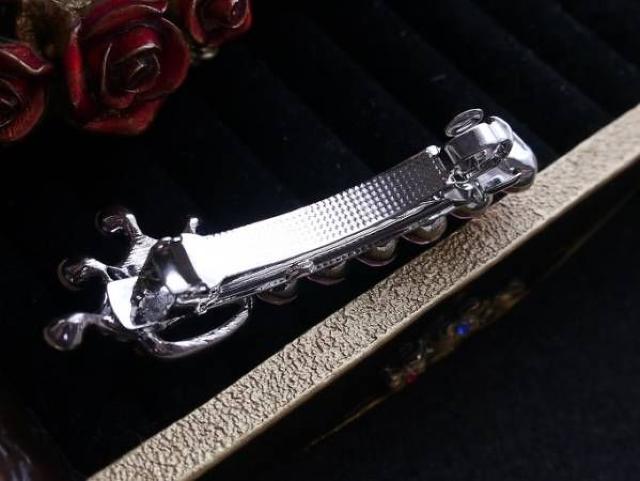 新品ゴスロリ姫系アンティーク調ピンクストーン王冠バレッタ < 女性アクセサリー/時計  新品ゴスロリ姫系アンティーク調ピンクストーン王冠バレッタ < 女性アクセサリー/時計の