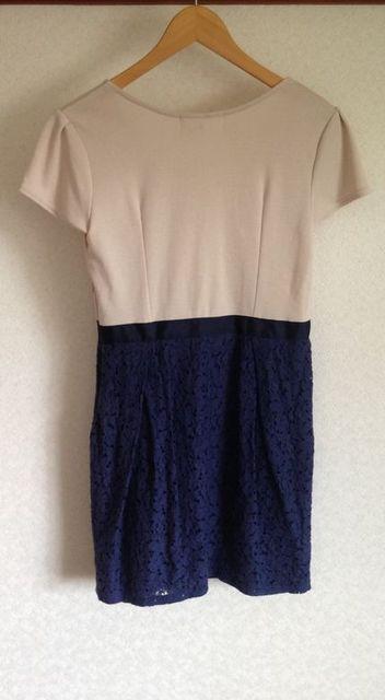 ロペピクニック★ブルーレーススカート ワンピース 38サイズ < ブランド  ロペピクニック★ブルーレーススカート ワンピース 38サイズ < ブランドの