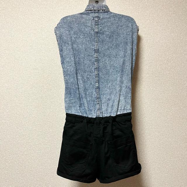 【SPIRAL TEMPT】ダンガリーデニムシャツオールインワン < 女性ファッション 【SPIRAL TEMPT】ダンガリーデニムシャツオールインワン < 女性ファッションの