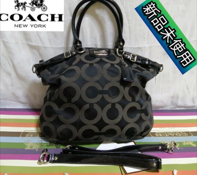 正規品★新品未使用コーチショルダーバッグキャンバス×レザー 2way ハンドバッグコーチバッグ斜め掛け大活躍上品 < ブランド  正規品★新品未使用コーチショルダーバッグキャンバス×レザー 2way ハンドバッグコーチバッグ斜め掛け大活躍上品  < ブランドの