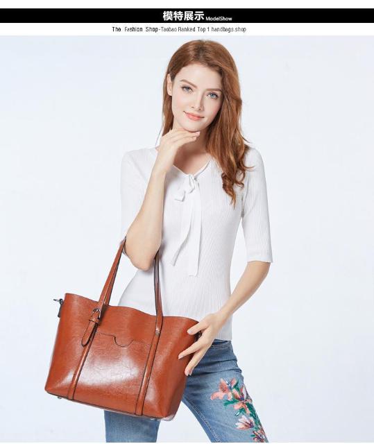 レザー レディース トートバッグ  ショルダーバッグ ブラウン < 女性ファッション  レザー レディース トートバッグ  ショルダーバッグ ブラウン < 女性ファッションの