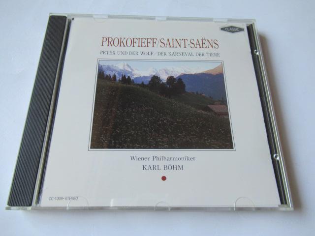 プロコイエフ CD「 ピーターと狼 」  ベーム指揮、ウイーン・フィルハーモニー  輸入盤 < CD/DVD/ビデオ  プロコイエフ CD「 ピーターと狼 」  ベーム指揮、ウイーン・フィルハーモニー  輸入盤  < CD/DVD/ビデオの