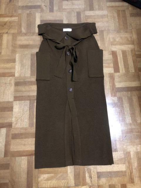 A Be[W Ameri VINTAGE LAPEL KNIT SKIRT jbgXJ[g  t@bV 