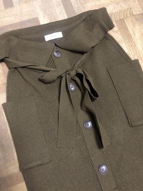 A Be[W Ameri VINTAGE LAPEL KNIT SKIRT jbgXJ[g  t@bV 