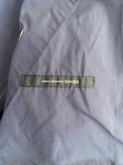 URBAN RESEARCH DOORS(アーバンリサーチドアーズ)ミリタリージャケット/L/ポリエステル/NVY 春秋物 軍物系 < 男性ファッション  URBAN RESEARCH DOORS(アーバンリサーチドアーズ)ミリタリージャケット/L/ポリエステル/NVY 春秋物 軍物系 < 男性ファッションの