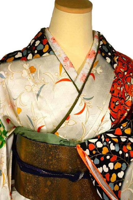 【最高級】新品同様 染め分け 金彩 金駒シシュウ 正倉院花文 クリーニング済 訪問着 身丈159.5cm 裄丈64cm T3290 < 女性ファッション  【最高級】新品同様 染め分け 金彩 金駒シシュウ 正倉院花文 クリーニング済 訪問着 身丈159.5cm 裄丈64cm T3290 < 女性ファッションの