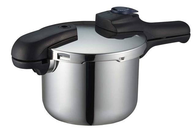 パール金属 圧力鍋 3.5L IH対応 3層底 切り替え式 レシピ付 < インテリア/ライフ  パール金属 圧力鍋 3.5L IH対応 3層底 切り替え式 レシピ付  < インテリア/ライフの