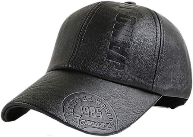 大ヒット1790円★満点評価 かっこいい 秋冬レザーキャップ 黒 < 男性ファッション  大ヒット1790円★満点評価 かっこいい 秋冬レザーキャップ 黒  < 男性ファッションの
