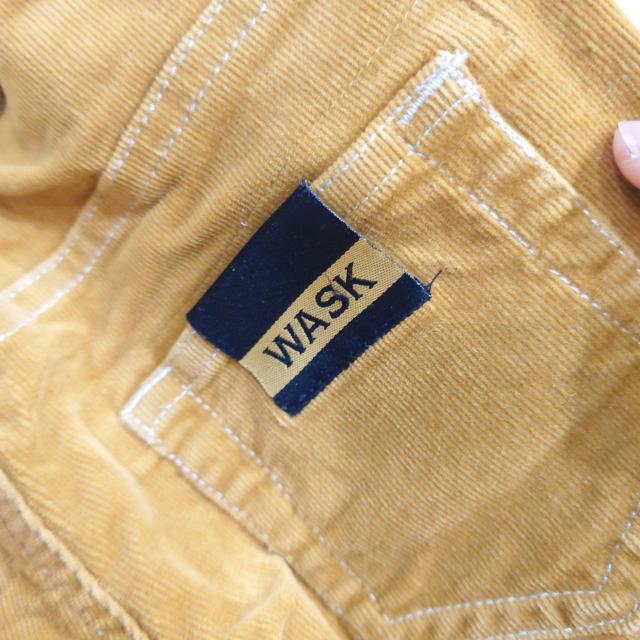 WASK 美品 コーデュロイパンツ 100cm < ブランド  WASK 美品 コーデュロイパンツ 100cm < ブランドの