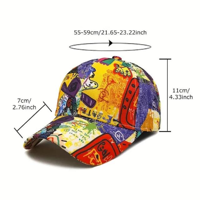 超お買い得790円★MIACAWOR ヒップホップグラフィティベースボールキャップ - 調節可能 < 男性ファッション  超お買い得790円★MIACAWOR ヒップホップグラフィティベースボールキャップ - 調節可能 < 男性ファッションの