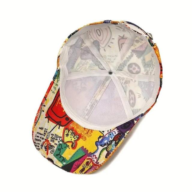 超お買い得790円★MIACAWOR ヒップホップグラフィティベースボールキャップ - 調節可能 < 男性ファッション  超お買い得790円★MIACAWOR ヒップホップグラフィティベースボールキャップ - 調節可能 < 男性ファッションの