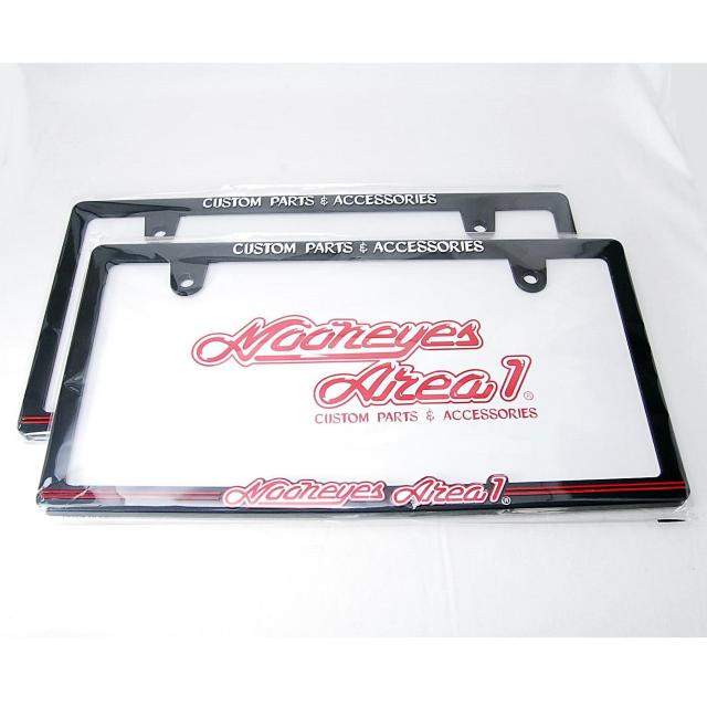 匿名配送 Raised MOONEYES Area-1 ロゴ スキニー ライセンスフレーム 2枚セット ナンバーフレーム < 自動車/バイク 匿名配送 Raised MOONEYES Area-1 ロゴ スキニー ライセンスフレーム 2枚セット ナンバーフレーム < 自動車/バイク