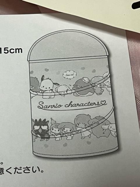 サンリオ 折りたたみ筒形収納ケース < インテリア/ライフ  サンリオ 折りたたみ筒形収納ケース < インテリア/ライフの