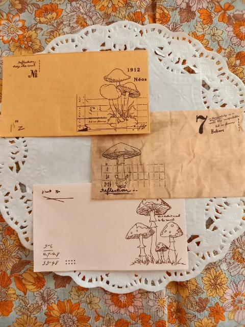 お裾分け☆きのこ柄メモ3柄3枚☆ < インテリア/ライフ  お裾分け☆きのこ柄メモ3柄3枚☆  < インテリア/ライフの