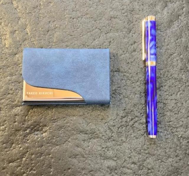 �y�V�Õi�zTAKEO KIKUCHI�@�J�[�h�P�[�X�~�{�[���y���@�l�C�r�[�@�@���J�[�h�P�[�X�T�C�Y�F�c6.5cm�~��9.5�p  �� �j���t�@�b�V������ 