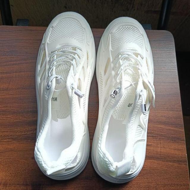 新品 25cm メンズ スニーカー ホワイト シューズ 靴 男女兼用 レディース < 女性ファッション 新品 25cm メンズ スニーカー ホワイト シューズ 靴 男女兼用 レディース < 女性ファッションの