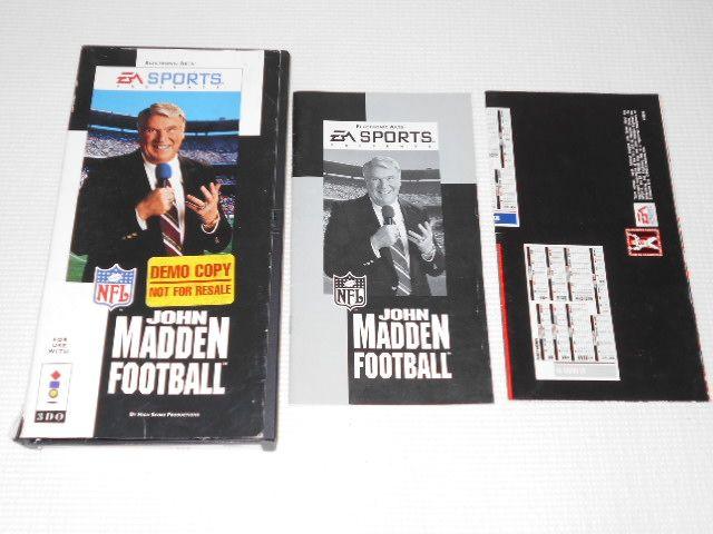 3DO★JOHN MADDEN FOOTBALL 海外版 < ゲーム本体/ソフト  3DO★JOHN MADDEN FOOTBALL 海外版  < ゲーム本体/ソフトの