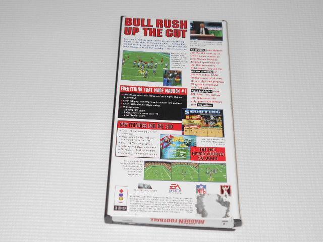 3DO★JOHN MADDEN FOOTBALL 海外版 < ゲーム本体/ソフト  3DO★JOHN MADDEN FOOTBALL 海外版 < ゲーム本体/ソフトの