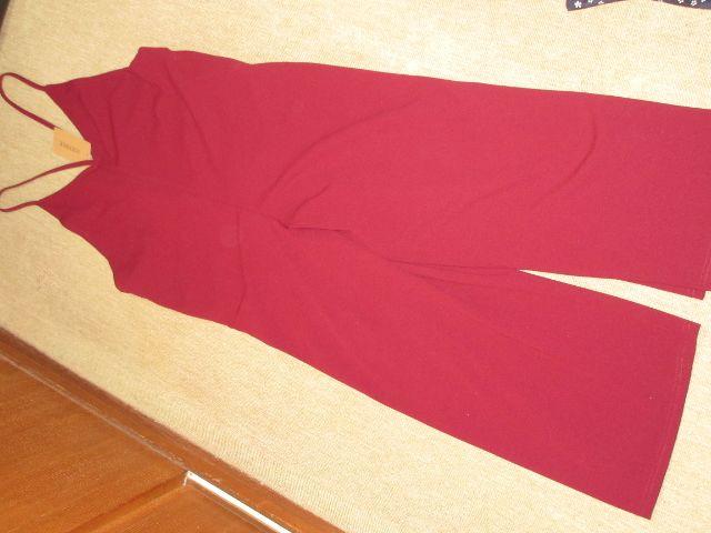 タグ付き☆オールインワン*キャミソール*ワイド(ワイン) < 女性ファッション  タグ付き☆オールインワン*キャミソール*ワイド(ワイン)  < 女性ファッションの