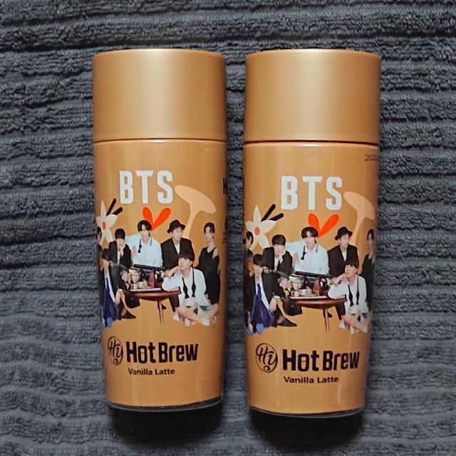 ☆BTS☆HOT BREW☆ボトルのみ☆2本セット☆中身ナシ☆キレイに洗いました☆ < タレントグッズ  ☆BTS☆HOT BREW☆ボトルのみ☆2本セット☆中身ナシ☆キレイに洗いました☆  < タレントグッズの
