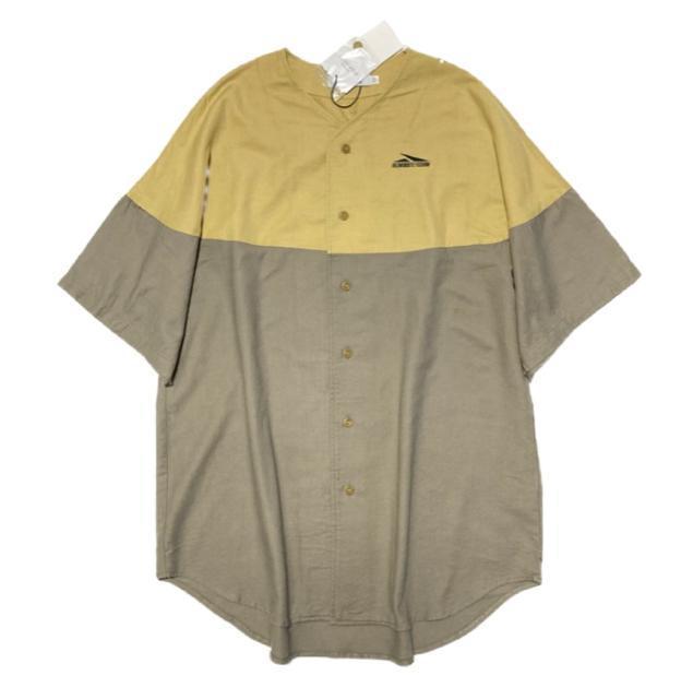 moussySTUDIOWEAR◎ベースボールシャツ(F)イエローカーキ◎新品 < ブランド moussySTUDIOWEAR◎ベースボールシャツ(F)イエローカーキ◎新品 < ブランドの