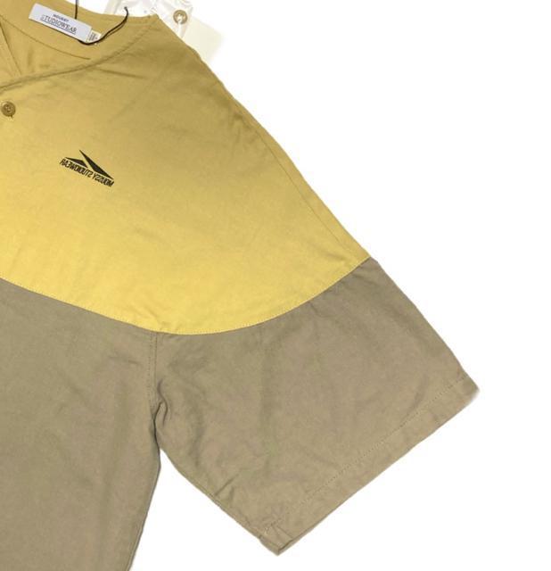 moussySTUDIOWEAR◎ベースボールシャツ(F)イエローカーキ◎新品 < ブランド moussySTUDIOWEAR◎ベースボールシャツ(F)イエローカーキ◎新品 < ブランドの