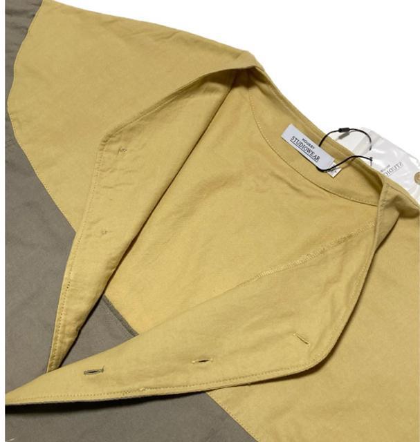 moussySTUDIOWEAR◎ベースボールシャツ(F)イエローカーキ◎新品 < ブランド moussySTUDIOWEAR◎ベースボールシャツ(F)イエローカーキ◎新品 < ブランドの