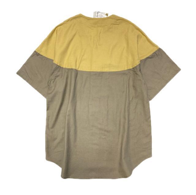 moussySTUDIOWEAR◎ベースボールシャツ(F)イエローカーキ◎新品 < ブランド moussySTUDIOWEAR◎ベースボールシャツ(F)イエローカーキ◎新品 < ブランドの