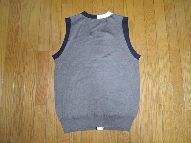 NEIGHBORHOODネイバーフッド ニット カーディガン ベスト S 灰系 薄手 2FACE CARDIGAN VEST < ブランド  NEIGHBORHOODネイバーフッド ニット カーディガン ベスト S 灰系 薄手 2FACE CARDIGAN VEST < ブランドの