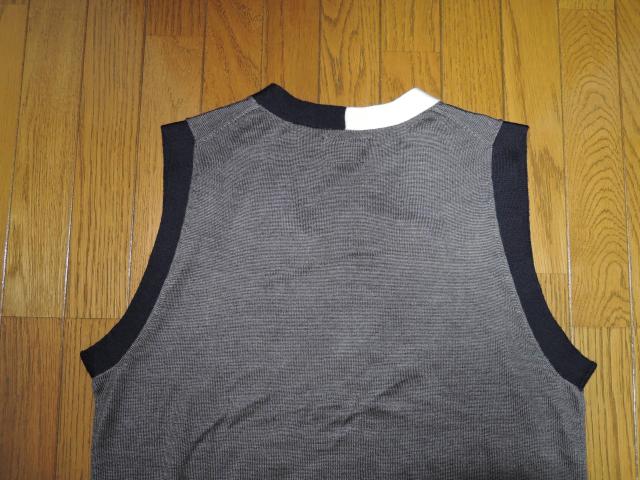 NEIGHBORHOODネイバーフッド ニット カーディガン ベスト S 灰系 薄手 2FACE CARDIGAN VEST < ブランド  NEIGHBORHOODネイバーフッド ニット カーディガン ベスト S 灰系 薄手 2FACE CARDIGAN VEST < ブランドの