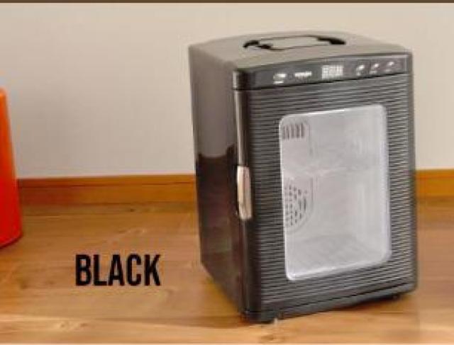冷温庫 25L 小型 ポータブル 2電源式 冷蔵庫 25リットル ブラック < 家電/AV 冷温庫 25L 小型 ポータブル 2電源式 冷蔵庫 25リットル ブラック < 家電/AVの