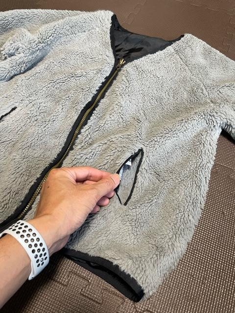 アルマデザイン Alma Design ジャンパー ブルゾン アウター リバーシブル ジップアップ ボア M グレー美品 もこもこ < 女性ファッション  アルマデザイン Alma Design ジャンパー ブルゾン アウター リバーシブル ジップアップ ボア M グレー美品 もこもこ < 女性ファッションの