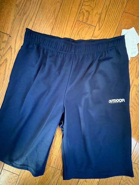 LLサイズ!ブランド品OUTDOOR PRODUCTS!ネイビー系色合い!吸汗速乾!UVカット!両脇!ポケット付き!ハーフパンツ! < 女性ファッション  LLサイズ!ブランド品OUTDOOR PRODUCTS!ネイビー系色合い!吸汗速乾!UVカット!両脇!ポケット付き!ハーフパンツ!  < 女性ファッションの