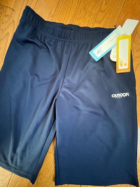 LLサイズ!ブランド品OUTDOOR PRODUCTS!ネイビー系色合い!吸汗速乾!UVカット!両脇!ポケット付き!ハーフパンツ! < 女性ファッション  LLサイズ!ブランド品OUTDOOR PRODUCTS!ネイビー系色合い!吸汗速乾!UVカット!両脇!ポケット付き!ハーフパンツ! < 女性ファッションの