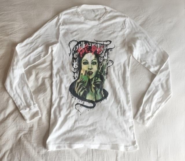 エマ・マフィーユ・パリ 白長袖フィットTシャツ 2000年代ヴィンテージ < 女性ファッション  エマ・マフィーユ・パリ 白長袖フィットTシャツ 2000年代ヴィンテージ  < 女性ファッションの