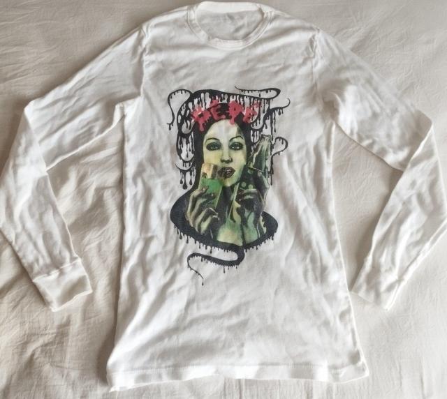 エマ・マフィーユ・パリ 白長袖フィットTシャツ 2000年代ヴィンテージ < 女性ファッション  エマ・マフィーユ・パリ 白長袖フィットTシャツ 2000年代ヴィンテージ < 女性ファッションの
