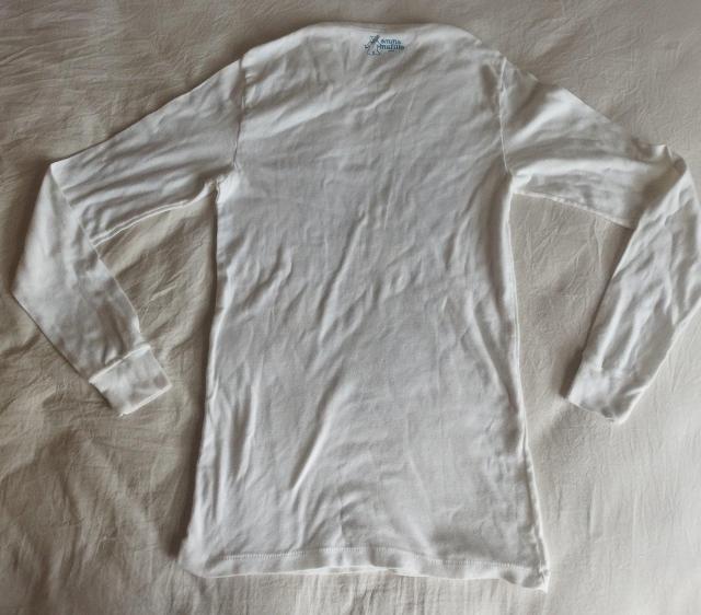 エマ・マフィーユ・パリ 白長袖フィットTシャツ 2000年代ヴィンテージ < 女性ファッション  エマ・マフィーユ・パリ 白長袖フィットTシャツ 2000年代ヴィンテージ < 女性ファッションの