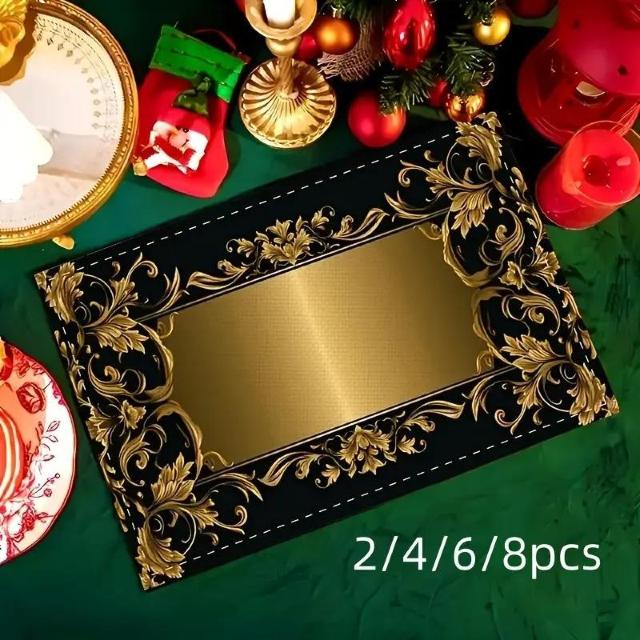 �����X���i690�~��2���Z�b�g�@�G���K���g�ȃS�[���f���p�^�[�̃��l���v���[�X�}�b�g�Z�b�g �� �C���e���A/���C�t�� 