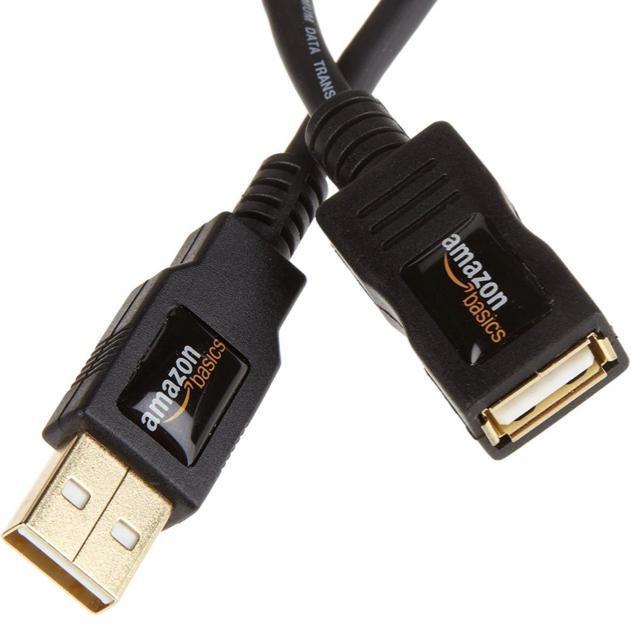 Vigp AmazonKi USBP[u 2m ubN USB2.0 480Mbps v^EPCEX}zȂǂ  PC{/Ӌ@ 