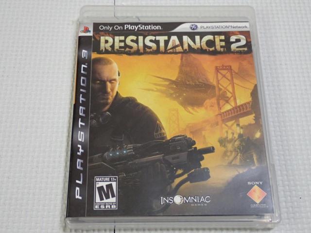 PS3★RESISTANCE 2 海外版 北米版★箱付・説明書付・ソフト付 < ゲーム本体/ソフト PS3★RESISTANCE 2 海外版 北米版★箱付・説明書付・ソフト付 < ゲーム本体/ソフトの