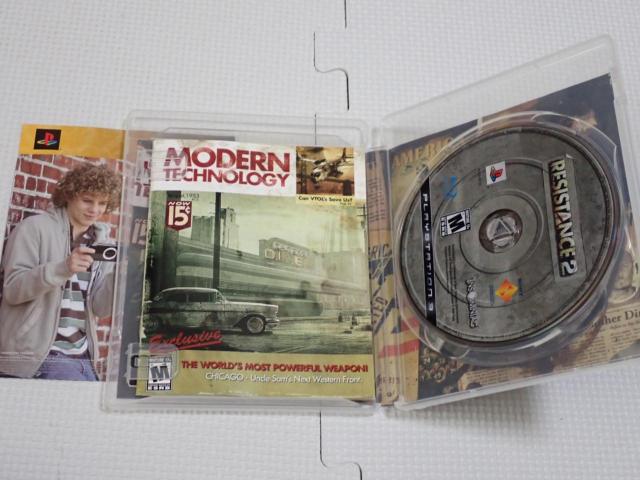 PS3★RESISTANCE 2 海外版 北米版★箱付・説明書付・ソフト付 < ゲーム本体/ソフト PS3★RESISTANCE 2 海外版 北米版★箱付・説明書付・ソフト付 < ゲーム本体/ソフトの