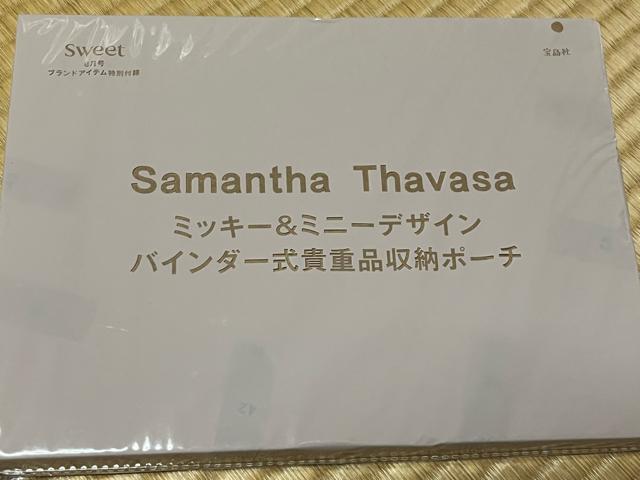 サマンサタバサ ミッキー&ミニー 貴重品収納ポーチ < インテリア/ライフ  サマンサタバサ ミッキー&ミニー 貴重品収納ポーチ  < インテリア/ライフの