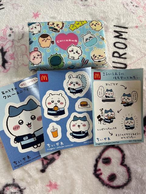 ちいかわ★マクドナルドステッカー★ティッシュつき < アニメ/コミック/キャラクター  ちいかわ★マクドナルドステッカー★ティッシュつき  < アニメ/コミック/キャラクターの