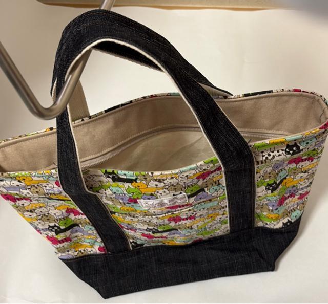 バンドメイド ファスナー付きトートバッグ < インテリア/ライフ バンドメイド ファスナー付きトートバッグ < インテリア/ライフの