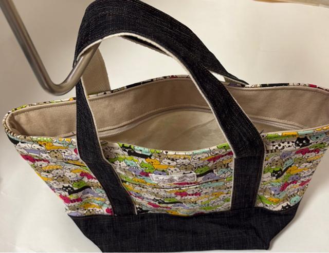 バンドメイド ファスナー付きトートバッグ < インテリア/ライフ バンドメイド ファスナー付きトートバッグ < インテリア/ライフの