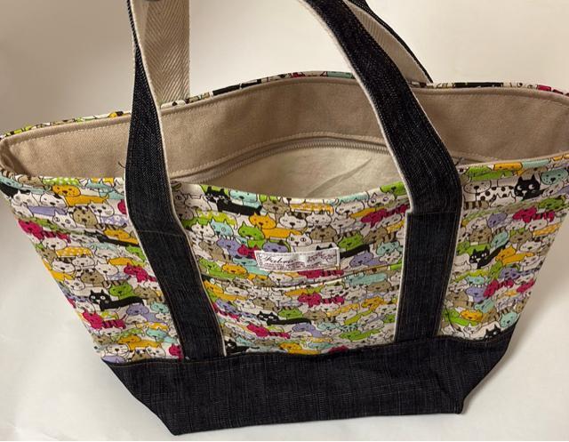 バンドメイド ファスナー付きトートバッグ < インテリア/ライフ バンドメイド ファスナー付きトートバッグ < インテリア/ライフの