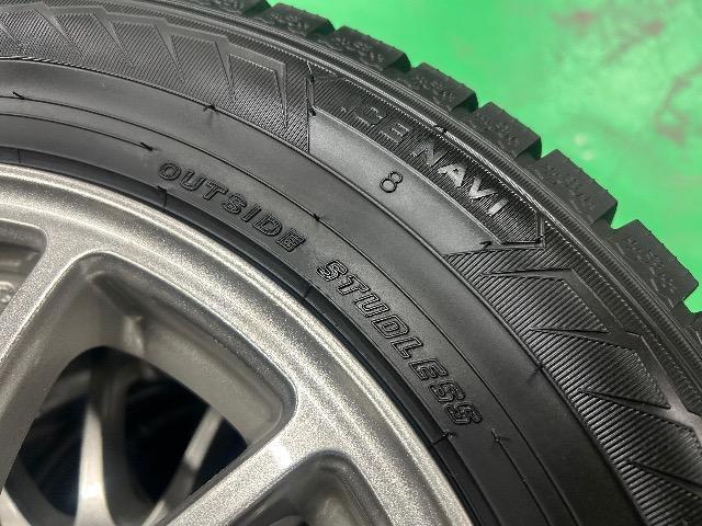 0092424)激安美品国産スタッドレスタイヤ4本グッドイヤーアイスナビ8+BSエコフォルムAWセット165/70R14送料無料 < 自動車/バイク 0092424)激安美品国産スタッドレスタイヤ4本グッドイヤーアイスナビ8+BSエコフォルムAWセット165/70R14送料無料 < 自動車/バイク