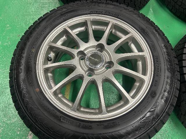 0092424)激安美品国産スタッドレスタイヤ4本グッドイヤーアイスナビ8+BSエコフォルムAWセット165/70R14送料無料 < 自動車/バイク 0092424)激安美品国産スタッドレスタイヤ4本グッドイヤーアイスナビ8+BSエコフォルムAWセット165/70R14送料無料 < 自動車/バイク